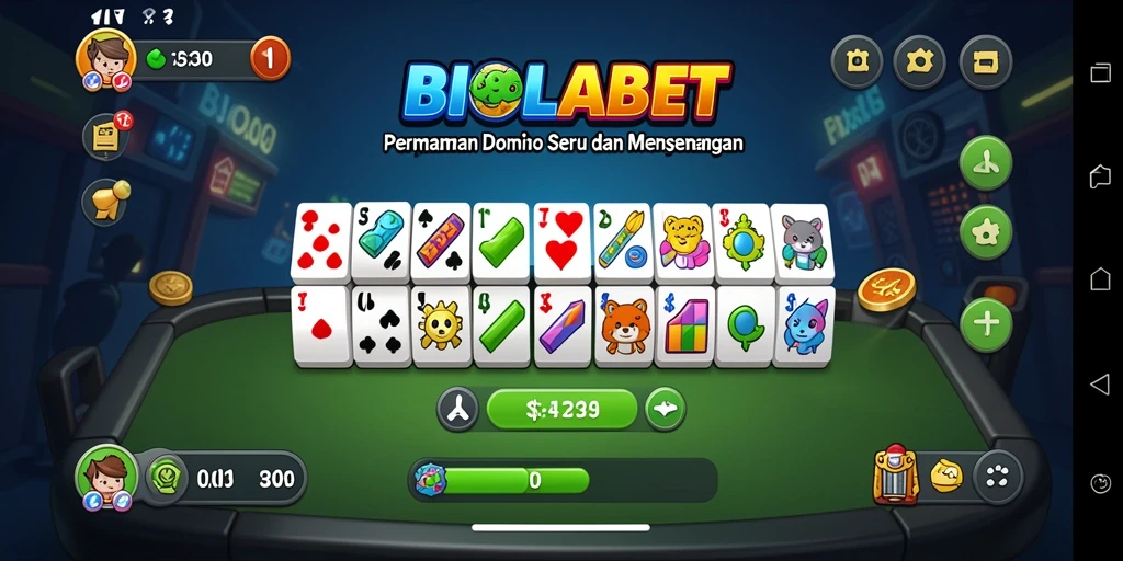 Tampilan gameplay seru di BIOLABET dengan fitur interaksi pemain.