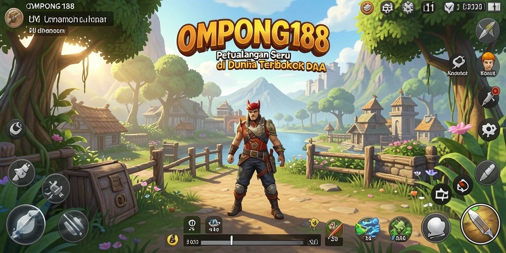 Gameplay menarik di dunia terbuka OMPONG188 yang menantang.